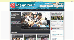 Desktop Screenshot of engagemedia.org