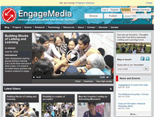 Tablet Screenshot of engagemedia.org
